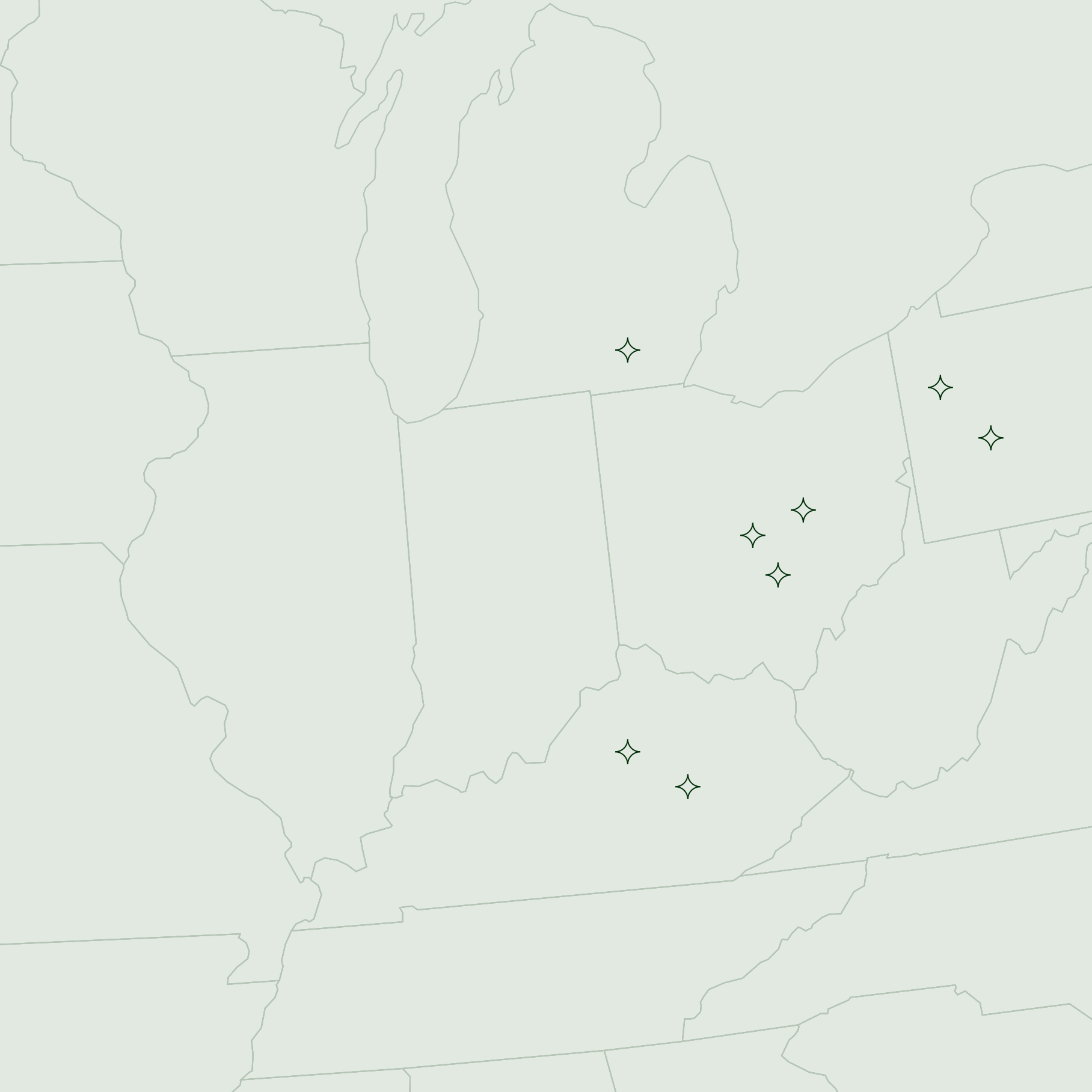 Map of Continental Communities