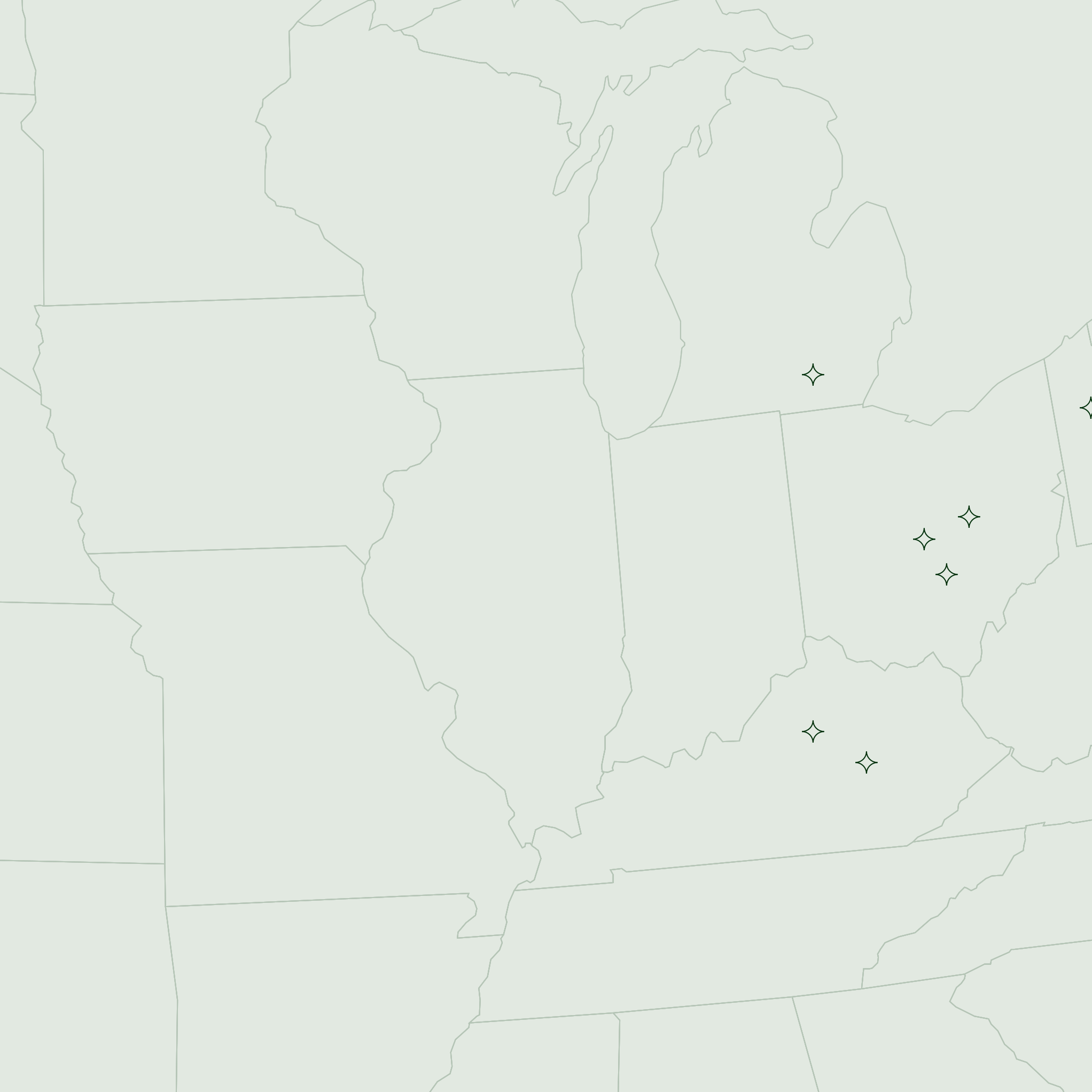 Map of Continental Communities