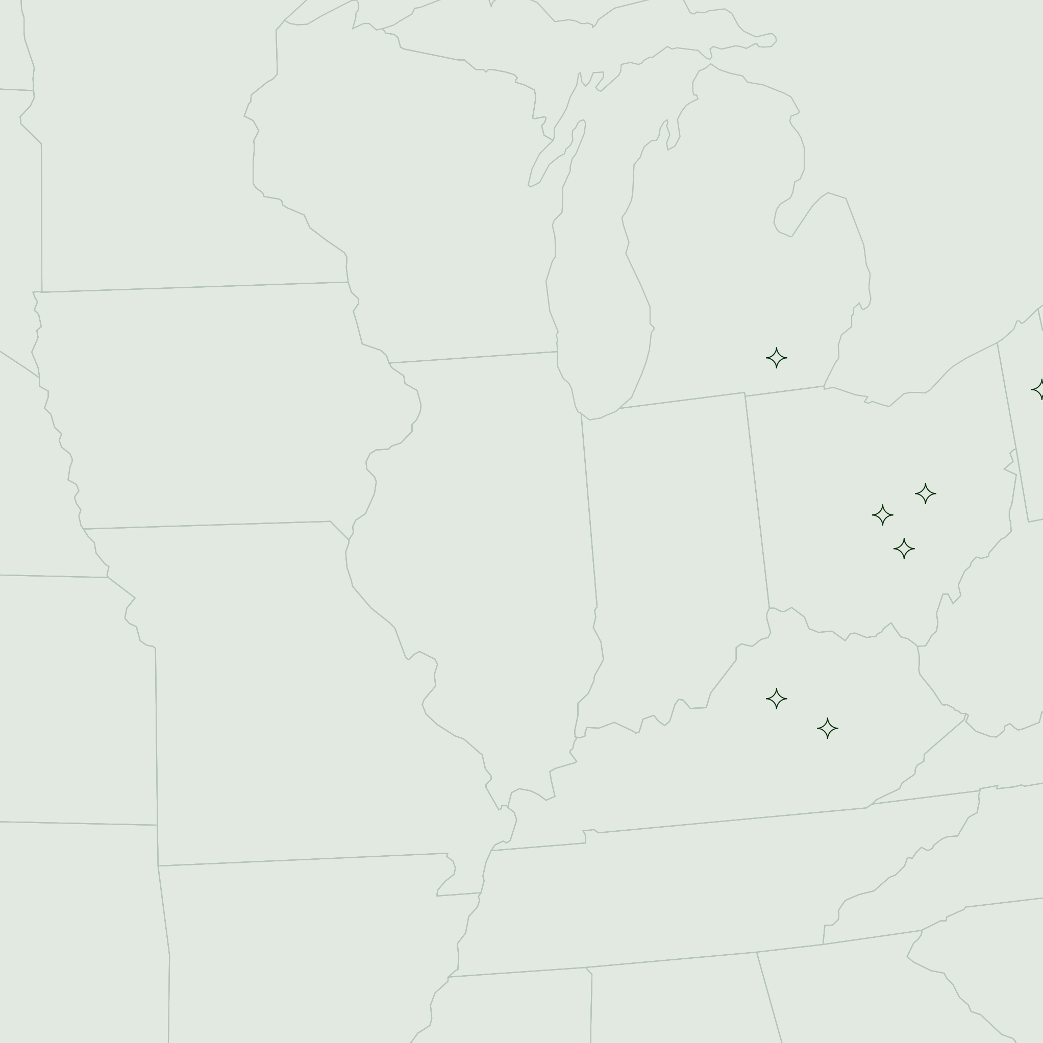 Map of Continental Communities 