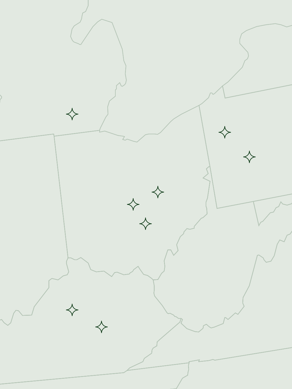 Map of Continental Communities